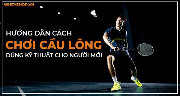 Hướng dẫn cách chơi cầu lông đúng kỹ thuật cho người mới bắt đầu