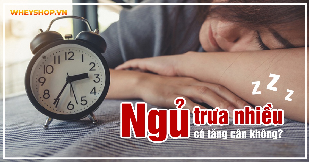 Ngủ trưa nhiều có tăng cân không?
