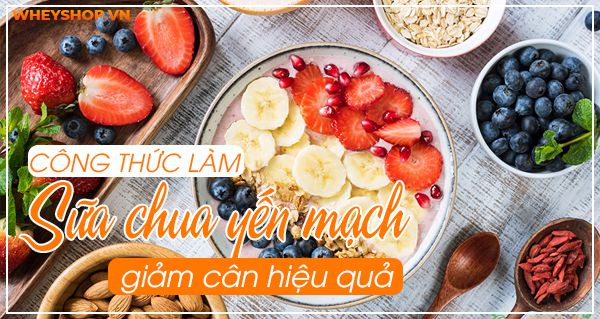 Tổng hợp công thức làm sữa chua yến mạch giảm cân hiệu quả