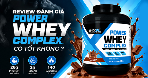 Review đánh giá BioX Powder Whey Complex có tốt không ?