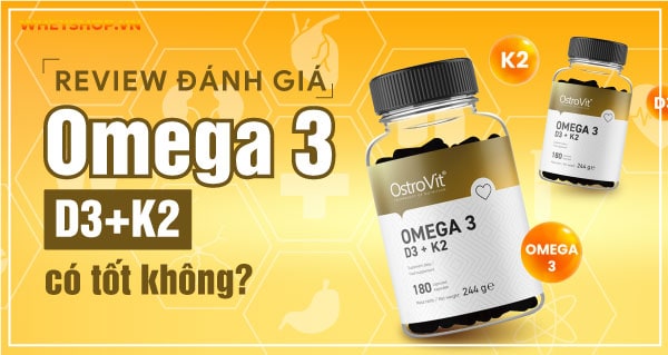 Review đánh giá Ostrovit Omega-3 D3+K2 có tốt không? Mua ở đâu uy tín?