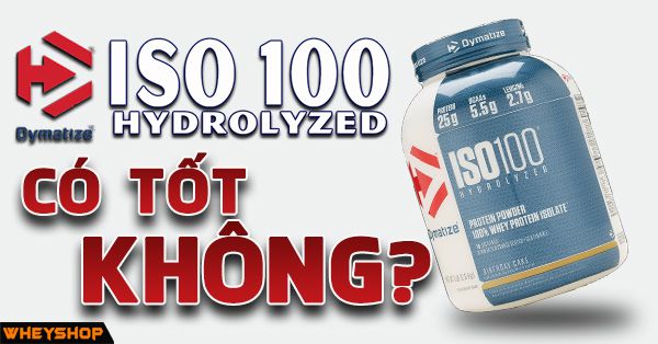 Review Whey protein Dymatize Iso 100 có tốt không ? So sánh Iso 100 Vs Rule 1