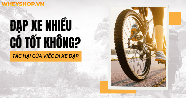 Đạp xe nhiều có tốt không? Tác hại của việc đi xe đạp mà bạn chưa biết