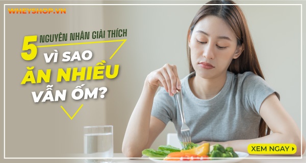 5 Nguyên nhân giải thích: Tại sao ăn nhiều vẫn gầy?