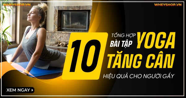 Tổng hợp 10 bài tập yoga tăng cân hiệu quả cho người gầy