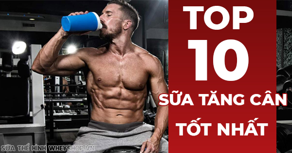 Top 6 sữa tăng cân cho người gầy hiệu quả 100%