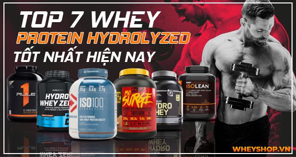 TOP 7+ Whey Protein Hydrolyzed tốt nhất 2025