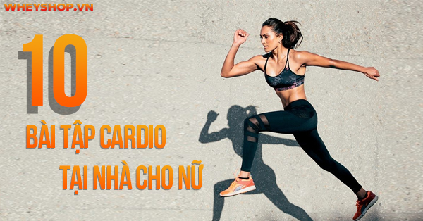 10 bài tập Cardio tại nhà cho nữ giảm cân, giảm mỡ bụng hiệu quả