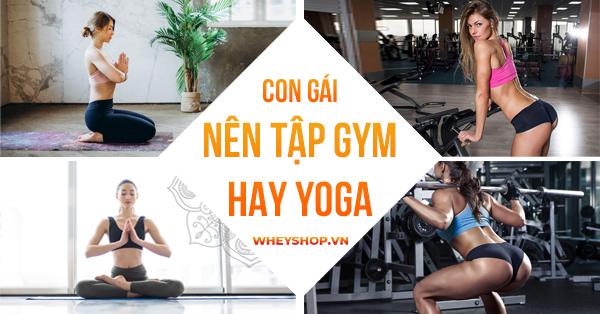 Con gái nên tập Gym hay Yoga để giữ gìn vóc dáng