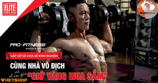 Talkshow cùng Elitelabs KOL và Activation tại WHEYSHOP HCM ngày 26/7