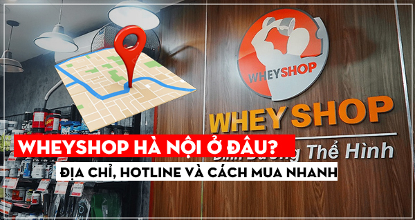 WheyShop Hà Nội ở đâu? Địa chỉ, hotline và cách mua nhanh