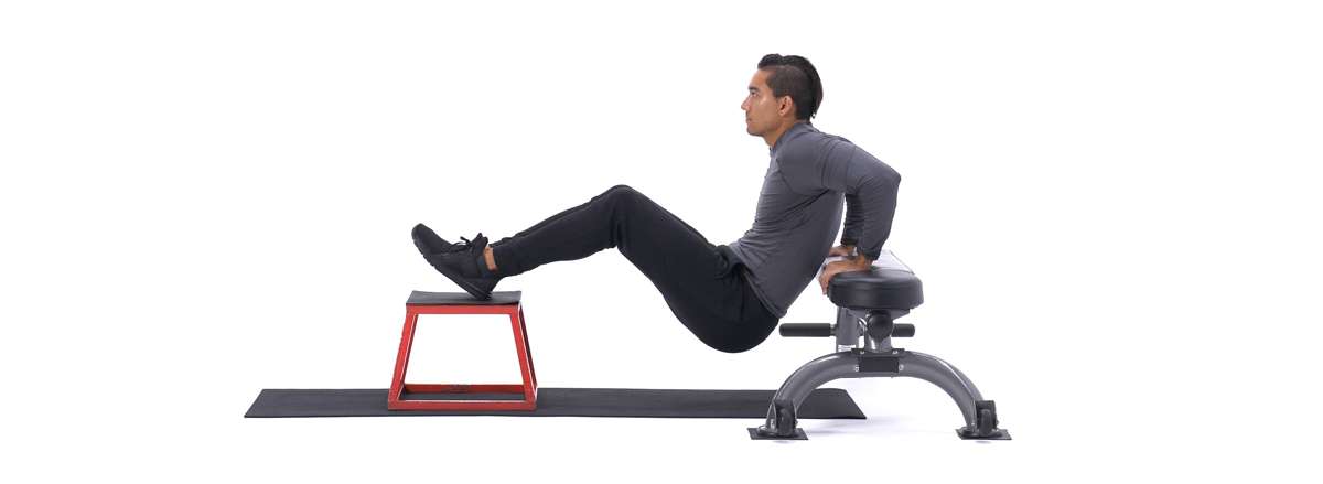 10 bai tap tay sau hieu qua cho ngoi moi tap gym Bench Dip