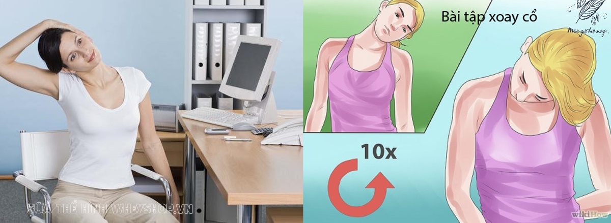 Cùng WheyShop tìm hiểu ngay 10 bài tập vay gáy hiệu quả giúp giảm đau nhức tức thời, cải thiện tính linh hoạt và sức khỏe vai gáy đơn giản mà hiệu quả nhé ...