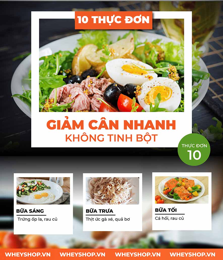 Giảm cân không tinh bột đang là một biện pháp được nhiều người áp dụng bởi hiệu quả và sự dễ dàng của chúng. Vậy thực đơn giảm cân không tinh bột được xây..