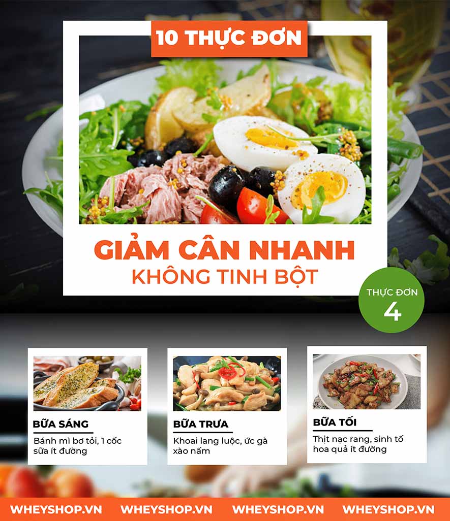 Giảm cân không tinh bột đang là một biện pháp được nhiều người áp dụng bởi hiệu quả và sự dễ dàng của chúng. Vậy thực đơn giảm cân không tinh bột được xây..