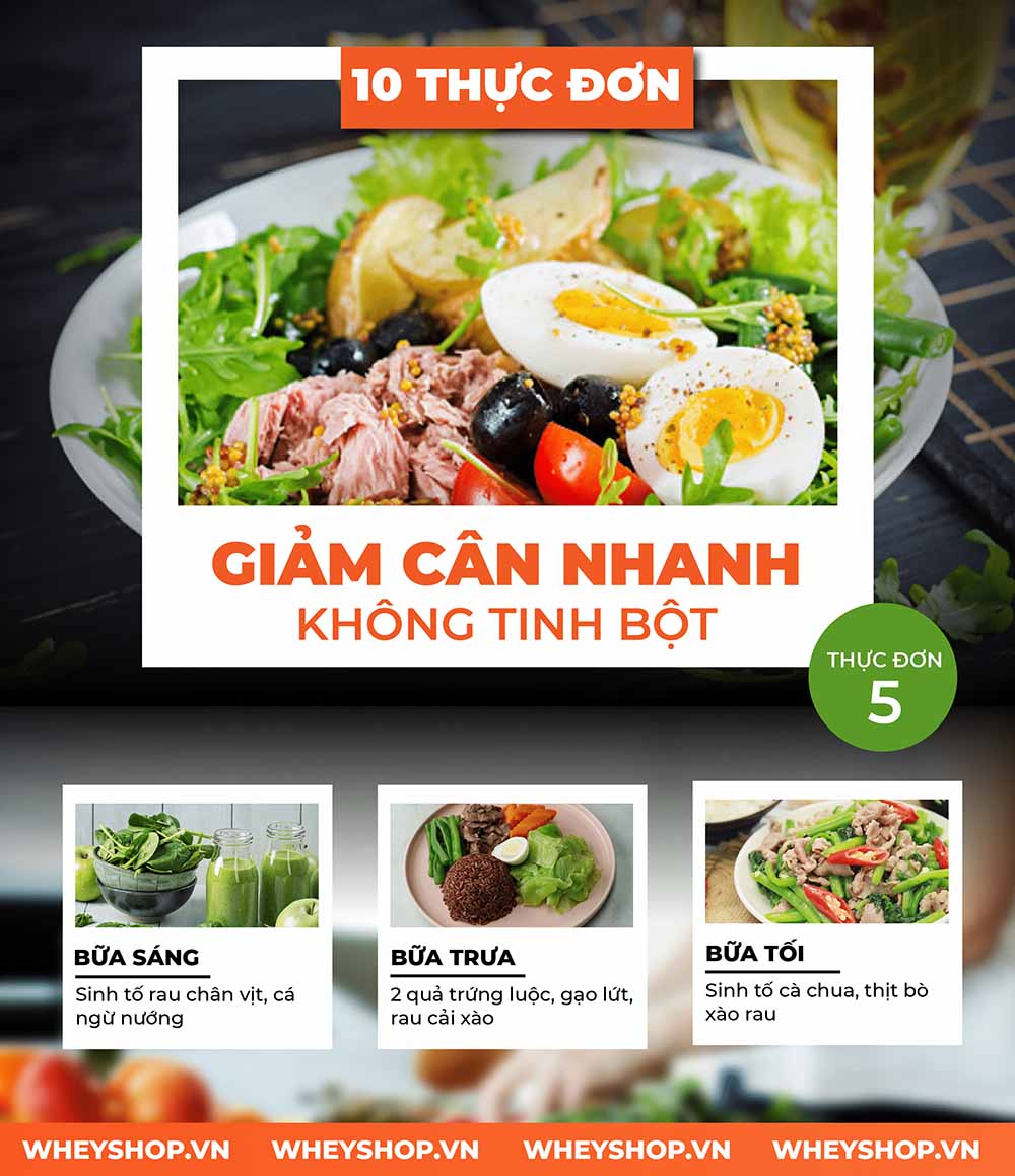 Giảm cân không tinh bột đang là một biện pháp được nhiều người áp dụng bởi hiệu quả và sự dễ dàng của chúng. Vậy thực đơn giảm cân không tinh bột được xây..
