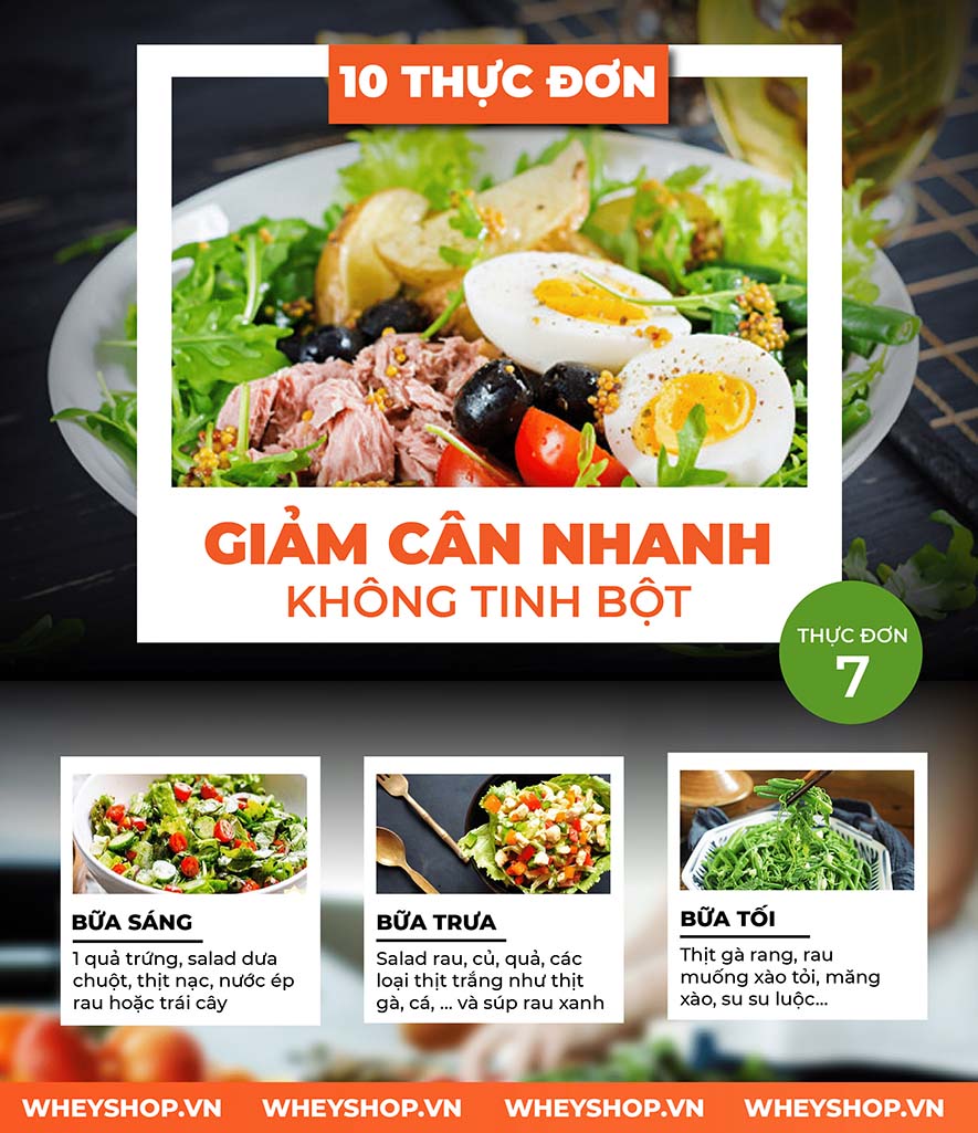 Giảm cân không tinh bột đang là một biện pháp được nhiều người áp dụng bởi hiệu quả và sự dễ dàng của chúng. Vậy thực đơn giảm cân không tinh bột được xây..