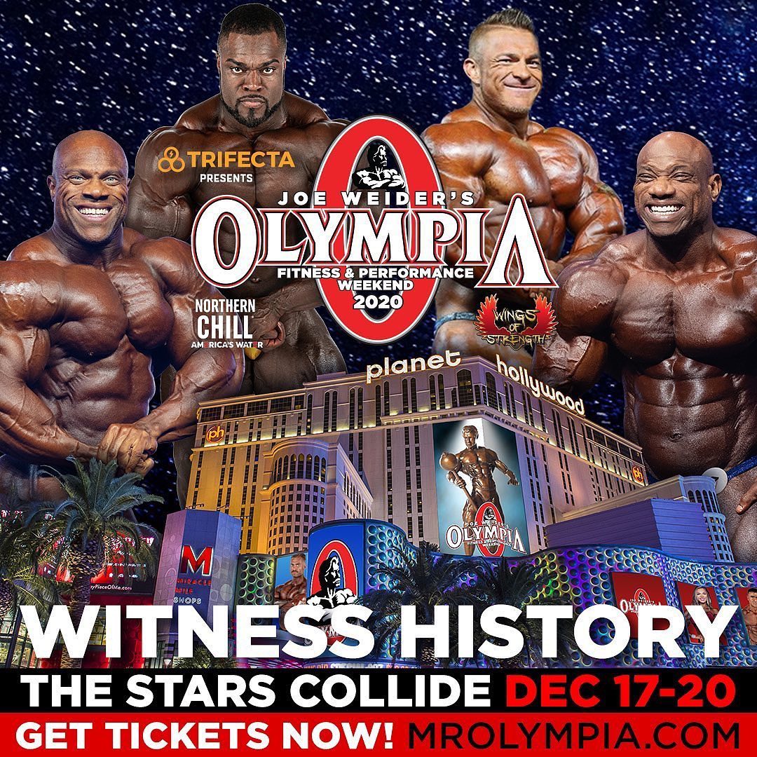 Theo như thông tin mới nhât cho biết 7x Mr. Olympia, Phil Heath đã chính thức tuyên bố trở lại sân khấu Mr. Olympia năm nay để tìm kiếm chức vô địch thứ 8...