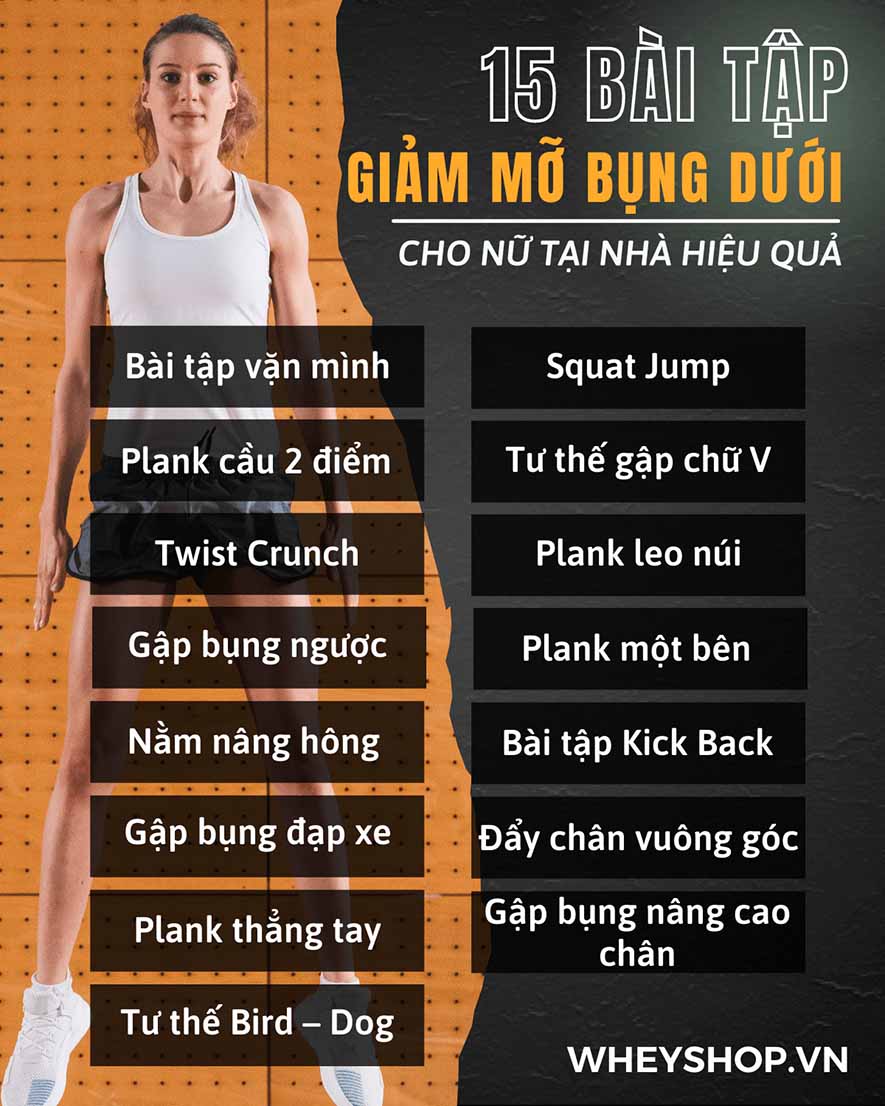 Cách giảm mỡ bụng dưới cho nữ hiệu quả và an toàn là điều vô cùng quan trọng. Tuy nhiên, khi chị em có quá nhiều giải pháp khiến họ băn khoăn và lo lắng...
