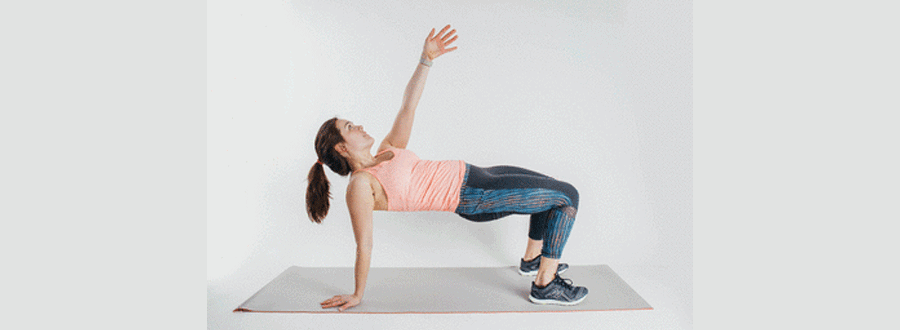 20 bai tap mong cho nu tai nha hieu qua Hip-Thrust-Single-Arm-Reach