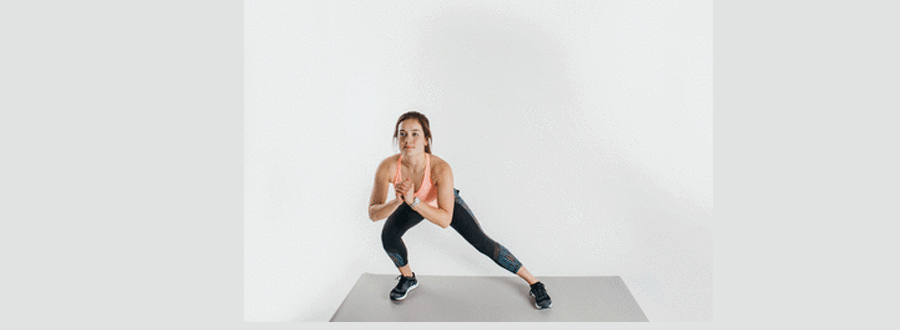 20 bai tap mong cho nu tai nha hieu qua Side-Lunge-Shift