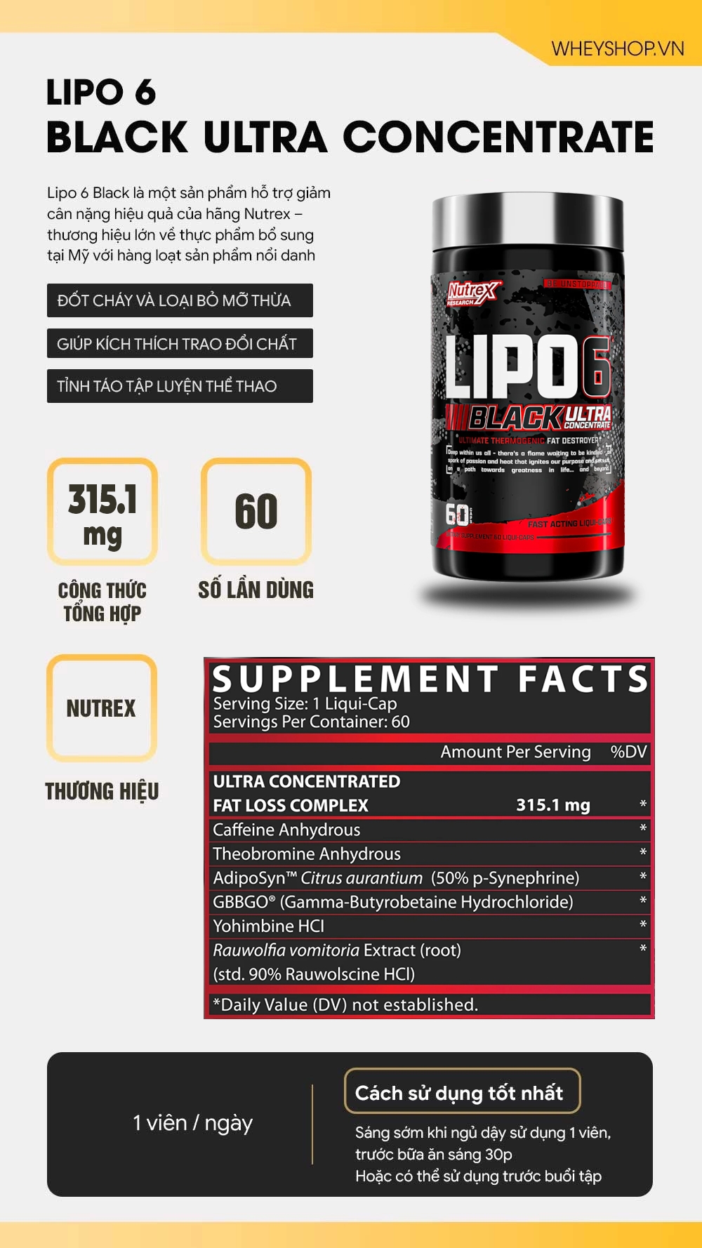 Lipo 6 Black Ultra Concentrate (60 viên) 4 20250217 154944
