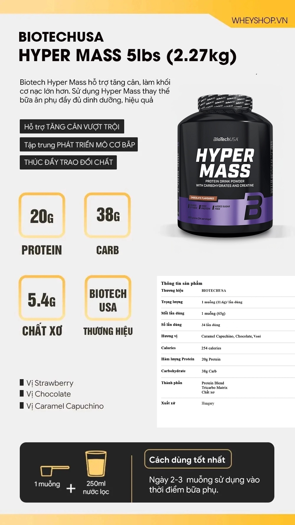 Biotech Hyper Mass 5Lbs (2.27kg) 8 20250617 102135