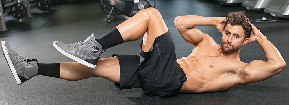 25 bai tap bung giam mo cho nam tai nha vo cung don gian Flat Oblique Crunche