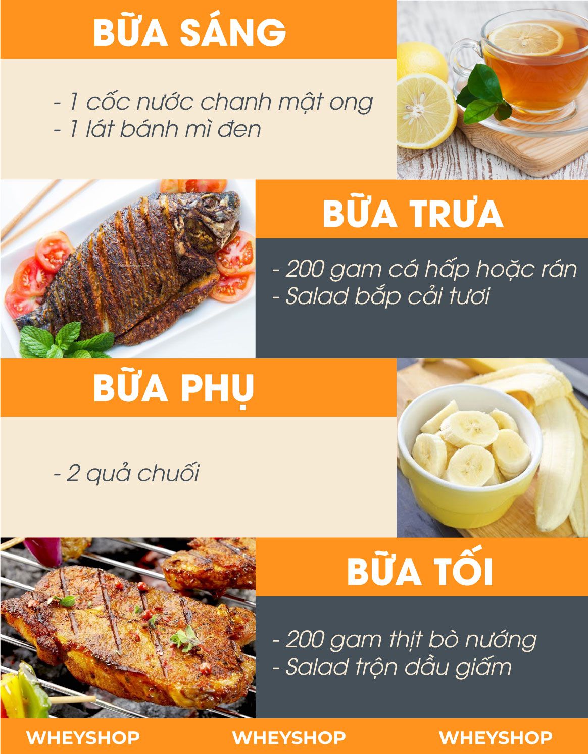 Nếu bạn đang băn khoăn tìm cách giảm cân cấp tốc hãy tham khảo ngay 20 cách giảm cân cấp tốc mà WheyShop giới thiệu trong bài viết sau...