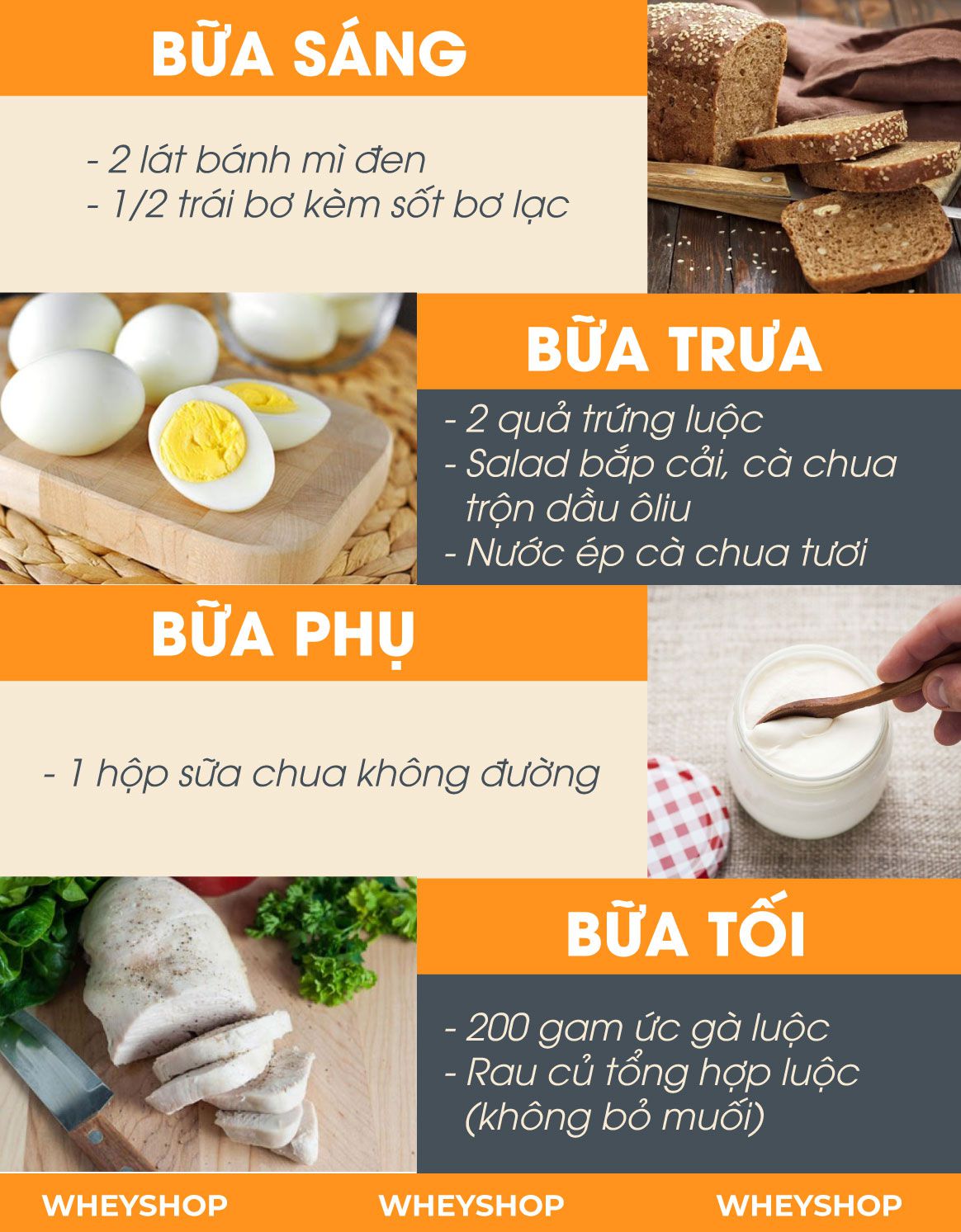 Nếu bạn đang băn khoăn tìm cách giảm cân cấp tốc hãy tham khảo ngay 20 cách giảm cân cấp tốc mà WheyShop giới thiệu trong bài viết sau...