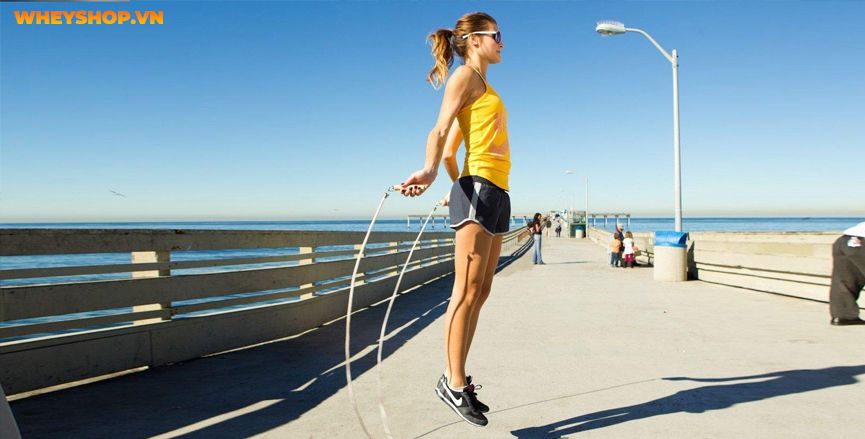 Nhảy dây giảm cân có tốt không? Cùng WheyShop tham khảo cách nhảy dây giảm cân đơn giản mà hiệu quả ngỡ ngàng qua bài viết....