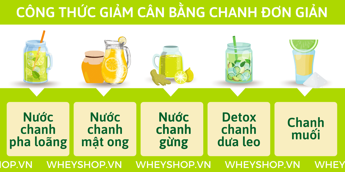 Chanh từ lâu đã được sử dụng như một loại quả hỗ trợ giảm cân hiệu quả. Bài viết dưới đây WheyShop sẽ giúp các bạn biết thêm 5 cách giảm cân bằng chanh tại...