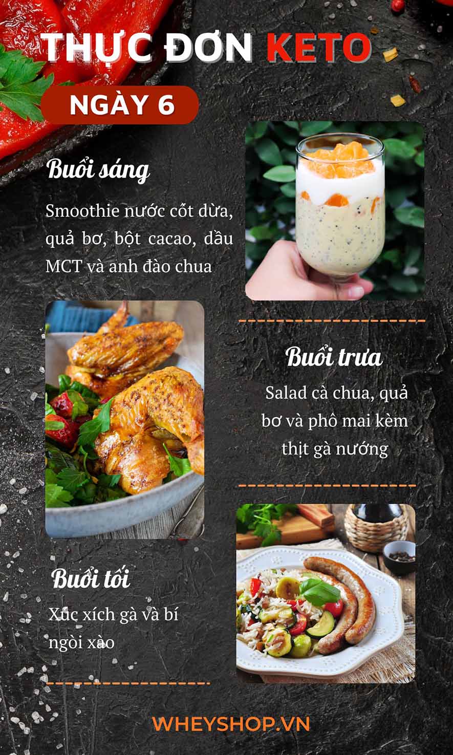 Nếu bạn đang tìm hiểu về thực đơn Keto và cách xây dựng thực đơn Keto hiệu quả thì hãy cùng WheyShop tham khảo chi tiết qua bài viết ngay sau đây nhé...