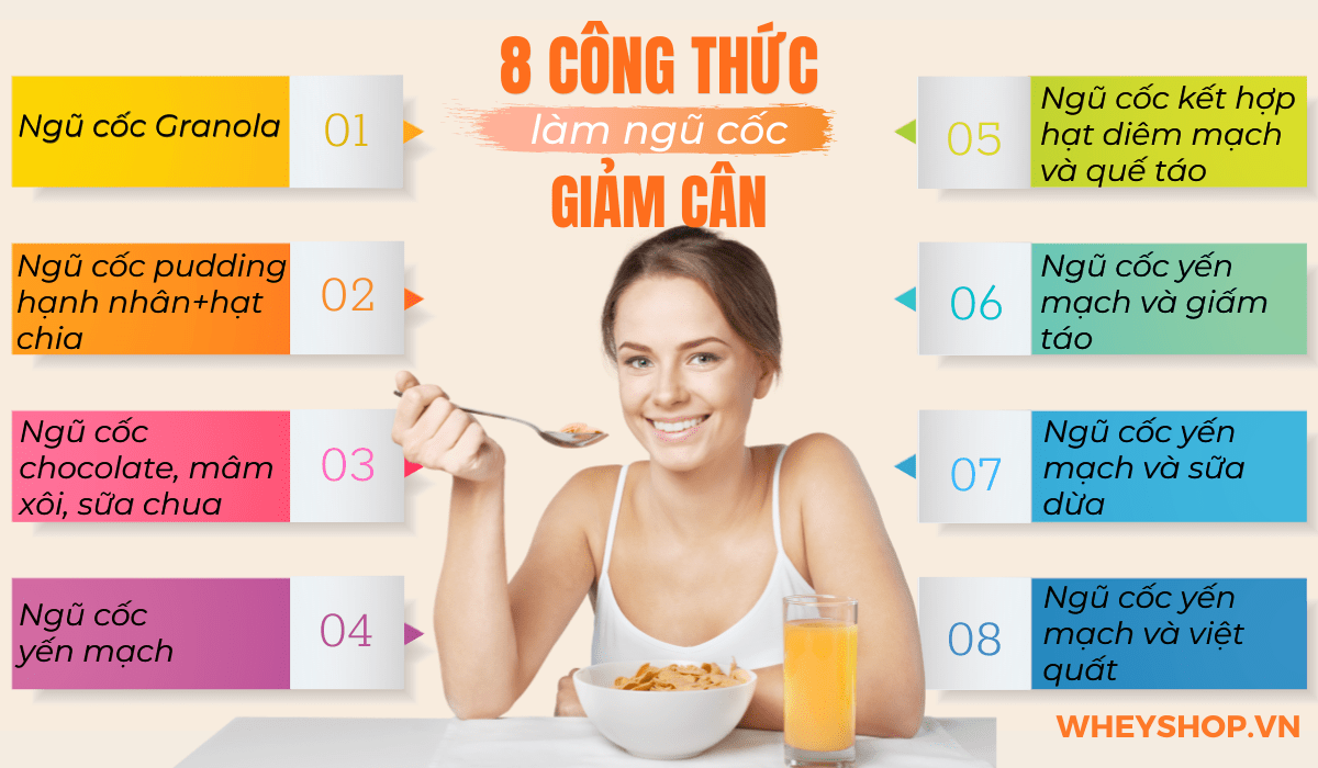 Ngũ cốc kết hợp hạt diêm mạch và quế táo