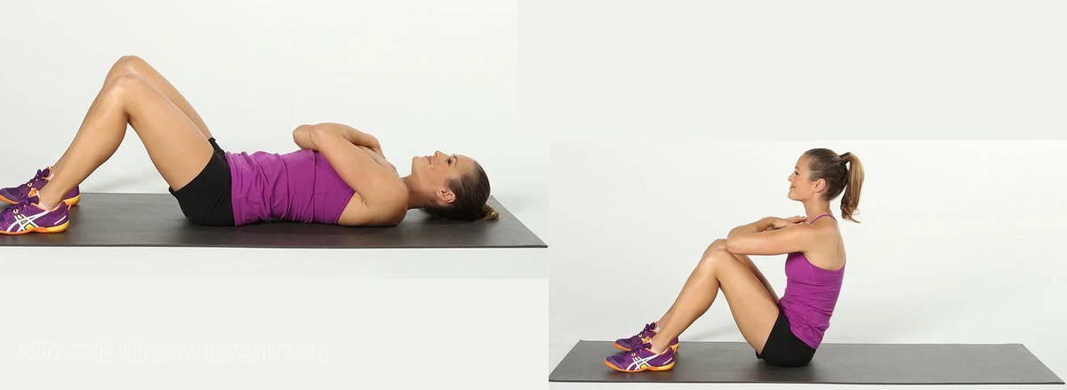 Sit up là bài tập bụng giảm mỡ hiệu quả, dễ thực hiện tại nhà. Bài tập Sit up giúp săn chắc cơ bụng, cải thiện sự sự linh hoạt và giúp cho cơ bắp săn chắc hơn