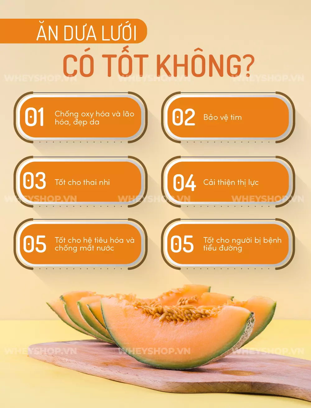 Ăn dưa lưới có tốt không
