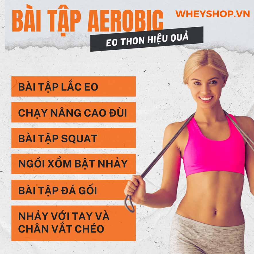 Đối với một số người mới bắt đầu bài tập Aerobic eo thon (hay còn được gọi là thể dục nhịp điệu) sẽ khá khó khăn nhưng tất cả những gì bạn cần làm là kiên...