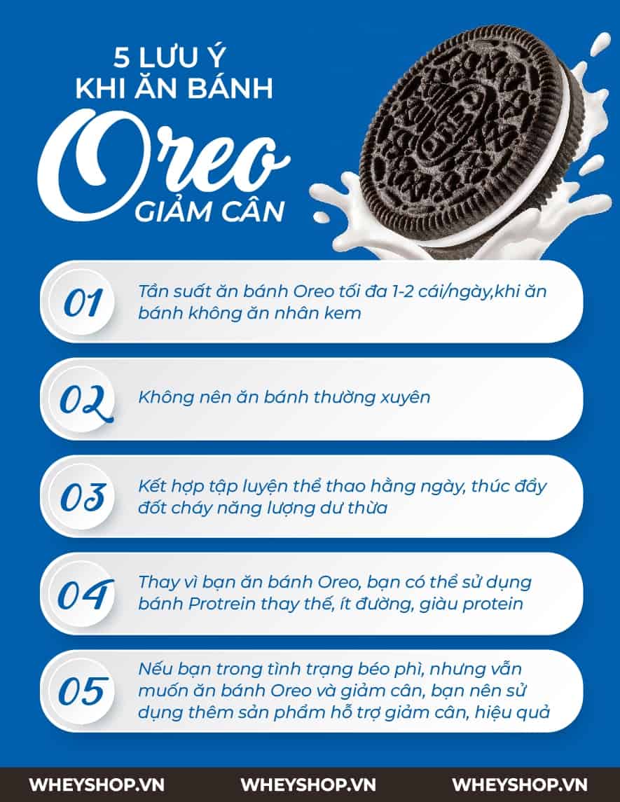 Tuy nhiên ăn bánh Oreo có tốt không, có béo không lại là câu hỏi được nhiều người thắc mắc, cùng WheyShop tìm hiểu bánh Oreo bao nhiêu calo trong bài viết....