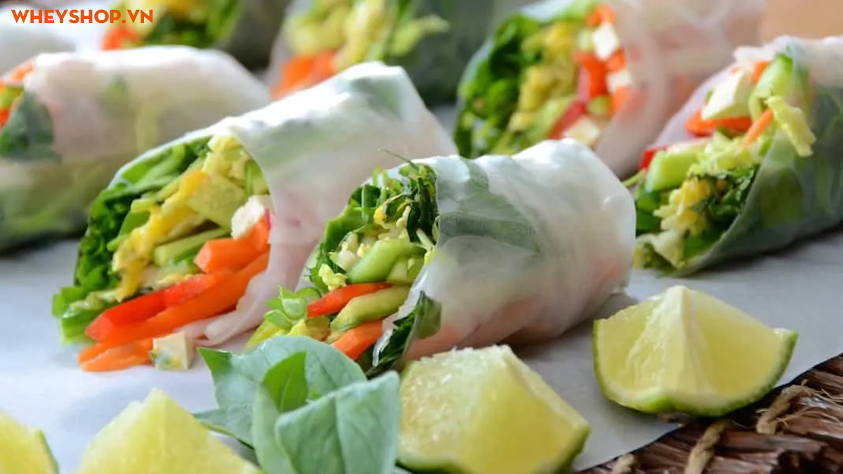 Bánh tráng cuốn bao nhiêu calo? Bảng calo 8 loại & Mẹo giảm cân