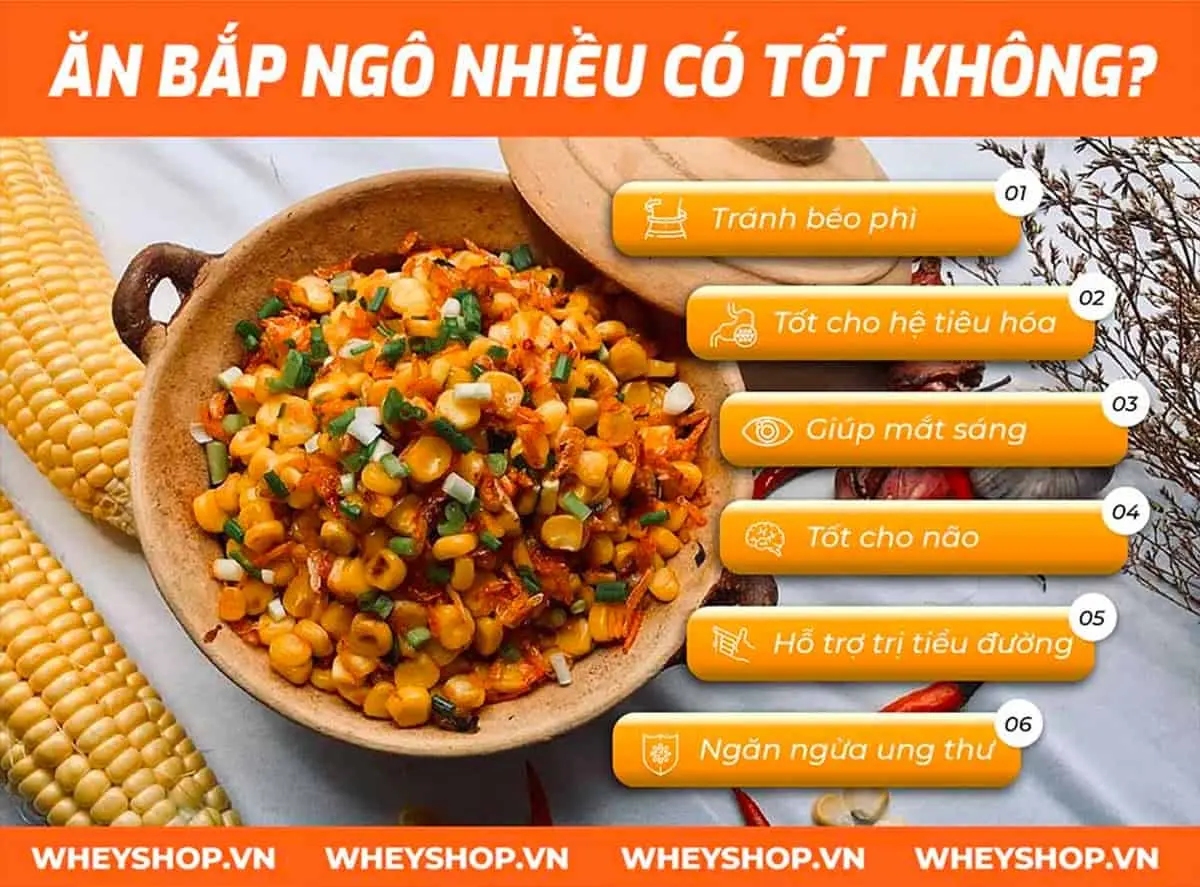 Giá Trị Dinh Dưỡng Của Bắp Xào