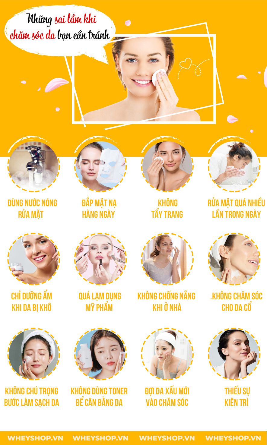 Nếu bạn đang băn khoăn tìm kiếm 12 bước chăm sóc da chuẩn nhất thì hãy cùng WheyShop tham khảo chi tiết bài viết ngay sau đây nhé ...