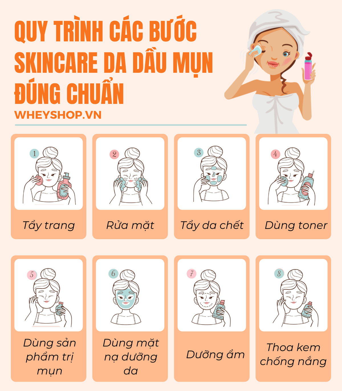 Chúng ta cần một cách chăm sóc da dầu mụn đặc biệt hơn các loại da khác, vì da dầu thường rất dễ bị mụn ẩn. Mụn ẩn được biết đến là một trong những loại mụn...