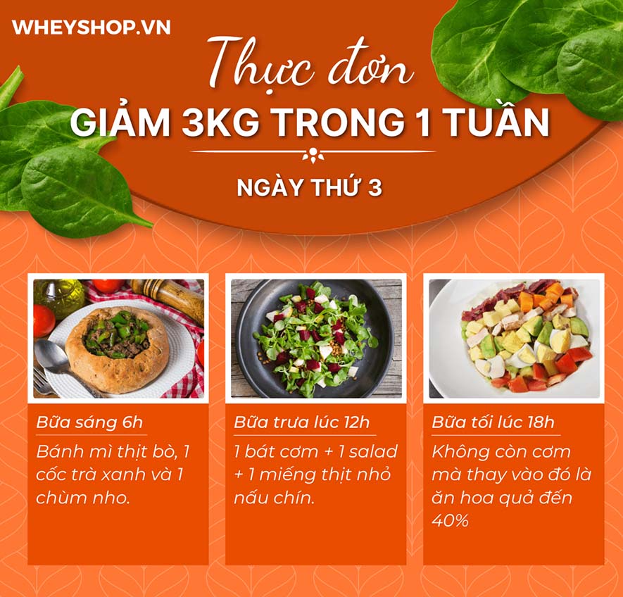 Nếu bạn đang băn khoăn tìm cách giảm 3kg trong 1 tuần thì hãy cùng WheyShop tham khảo chi tiết bài viết ngay sau đây để cùng...