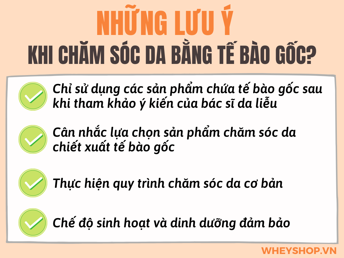 Nếu bạn đang tìm hiểu về tác dụng của tế bào gốc với da mặt thì hãy cùng WheyShop tham khảo chi tiết qua bài viết ngay say đây...