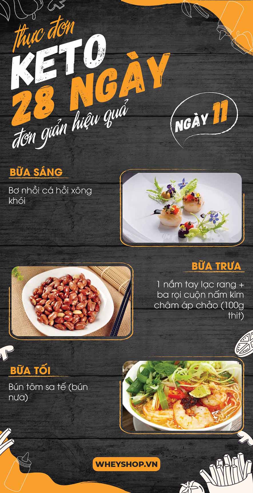 Nếu bạn đang băn khoăn tìm kiếm thực đơn keto 28 ngày thì hãy cùng WheyShop tham khảo chi tiết bài viết ngay sau đây nhé...
