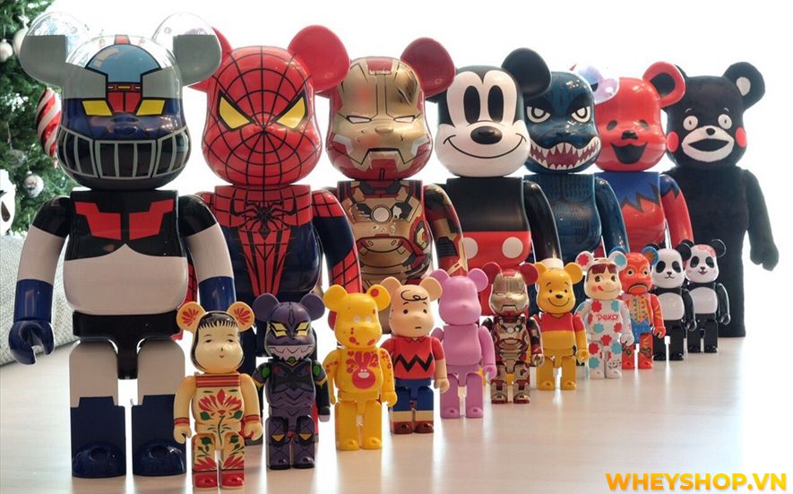Nếu bạn đang băn khoăn Bearbrick là gì và tại sao Be@rbrick lại tạo nên trào lưu thì hãy cùng WheyShop tham khảo bài viết này ngay nhé...
