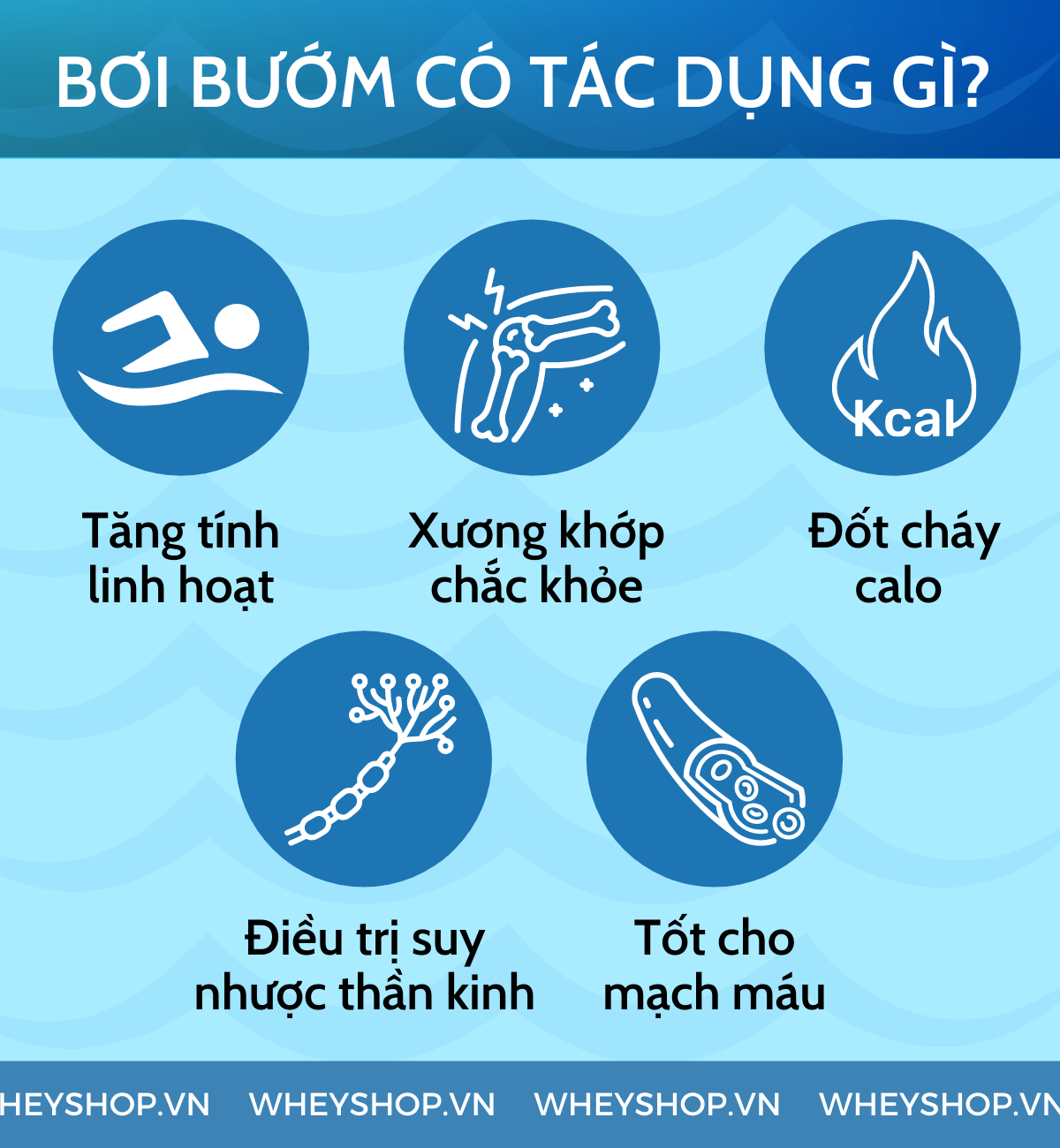 Bơi bướm là một trong những kỹ thuật bơi quan trọng mà mọi vận động viên bơi lội nên luyện tập thành thạo. Bài viết dưới đây WheyShop sẽ giúp các bạn hiểu...