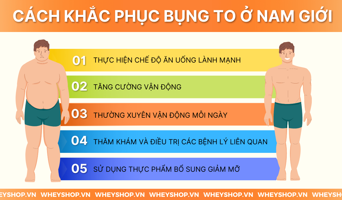 Bụng to ở nam giới đa phần do chế độ sinh hoạt ăn uống rất thất thường và kèm theo đó là nhậu nhẹt rất nhiều, lượng calo trong rượu bia và đồ ăn chất béo xấu