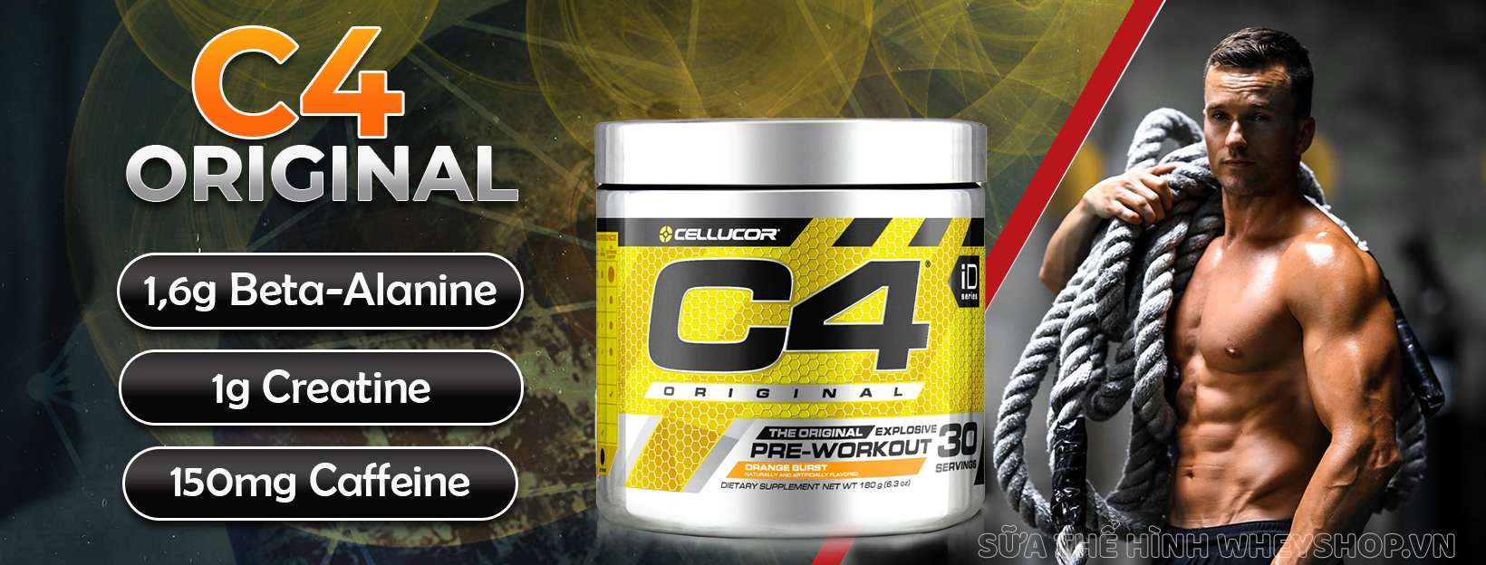 Pre-Workout Tăng Sức Mạnh là gì? Hôm nay Whey Shop sẽ cùng các bạn tìm hiểu dòng thực phẩm bổ sung tăng sức mạnh hỗ trợ buổi tập luyện trở nên hiệu quả hơn.