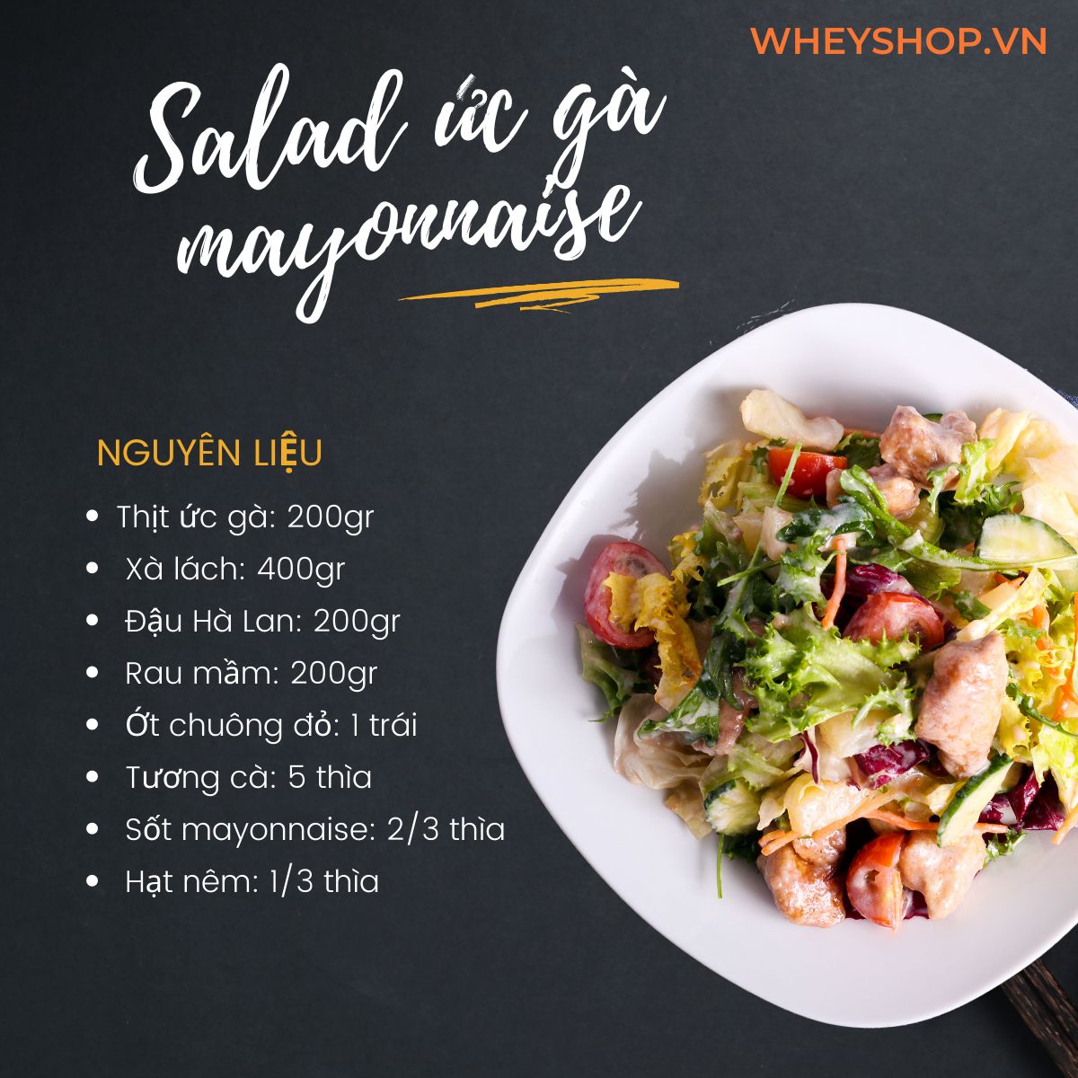 Bên cạnh những cách chế biến đơn giản như luộc, hấp, rán...chỉ cần sáng tạo và biến tấu một chút bạn sẽ có một món ăn salad gà độc đáo mới lạ đầy hấp dẫn từ...